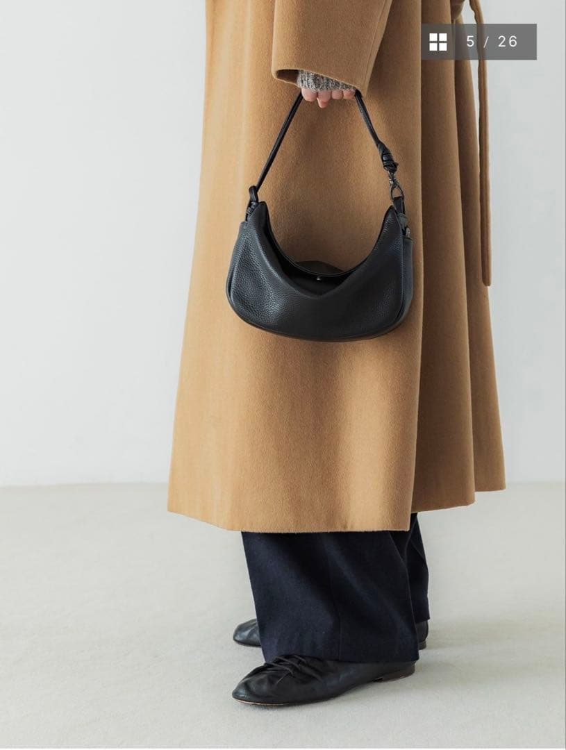 crewre マルチウェイソフトレザーバッグ ブラック - メルカリ