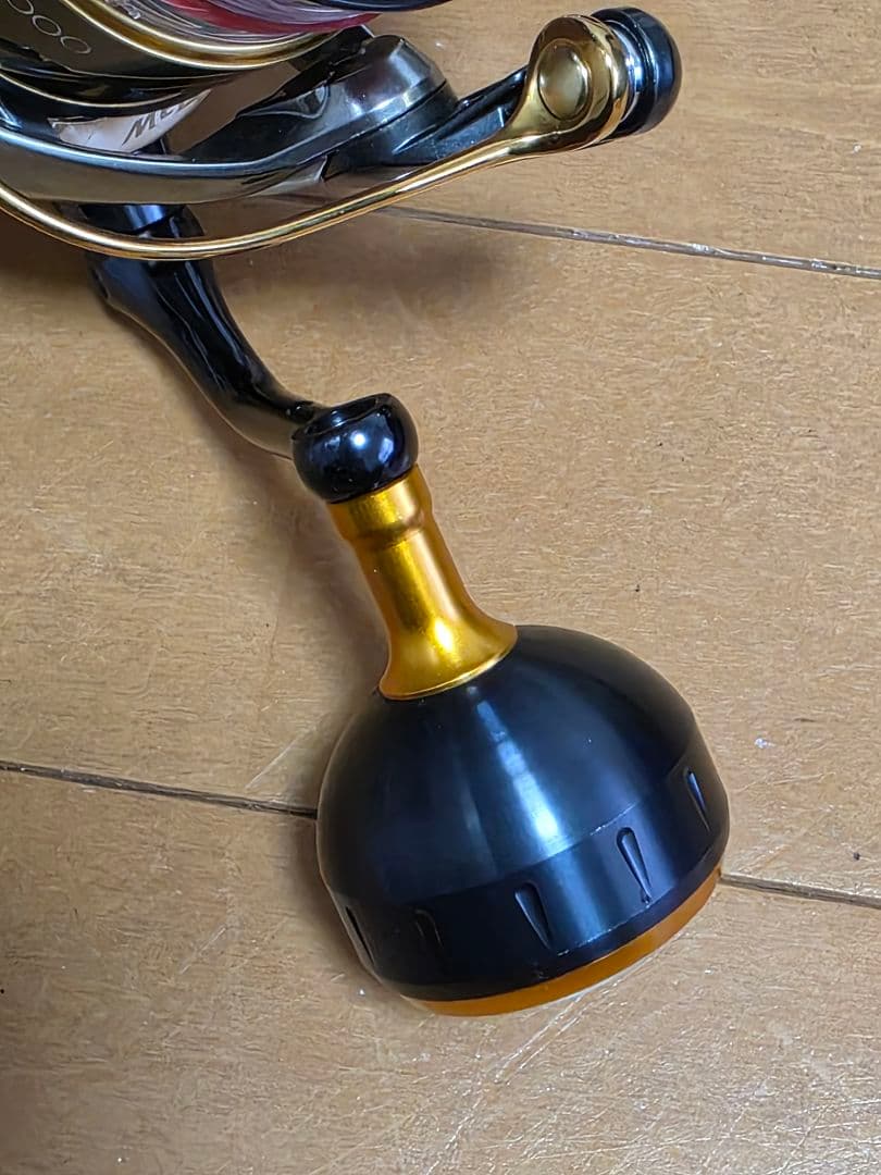 シマノ 16ヴァンキッシュ4000HG 夢屋アルミラウンド型ノブ リール