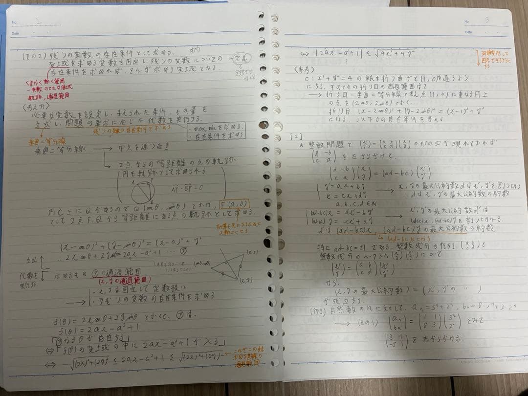 三森司 数学特講冬期理系完成編 行列有り