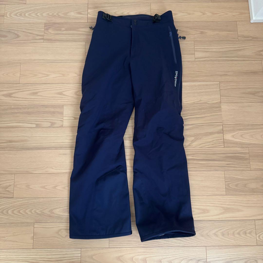 モンベル ドライテック インシュレーテッドパンツ レディース ネイビー L モンベル mont-bell ドライテック インシュレーテッド アルパイン
