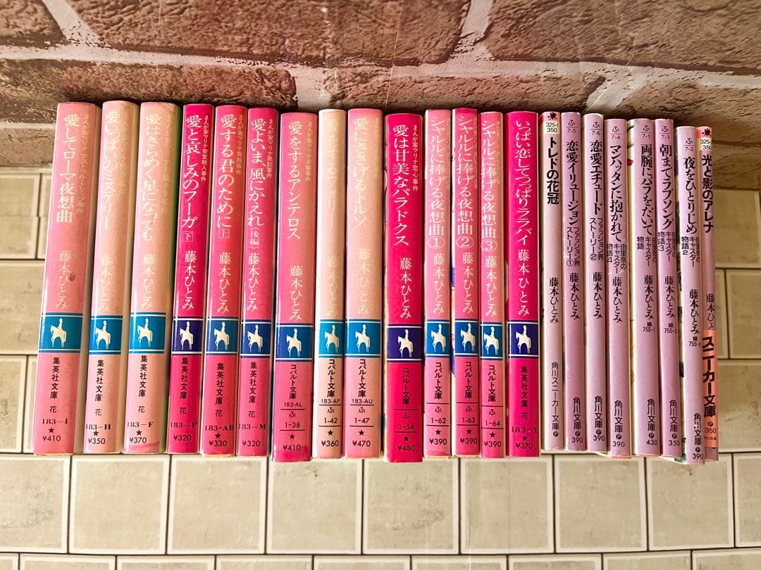 マリナシリーズ など 22冊 セット 藤本ひとみ - メルカリ