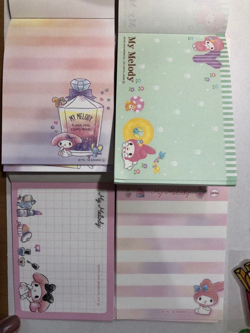 おすそ分けセット リオ系 マイメロ メモ帳4冊 バラシール - メルカリ