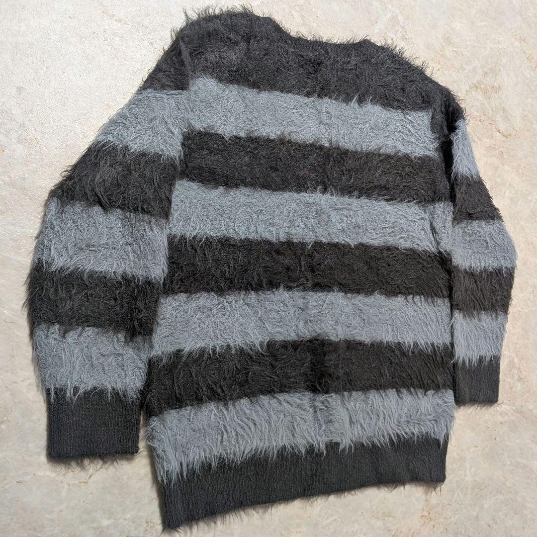 名作☆廃盤品ナンバーナイン フェザーファーヤーンシャギーニット