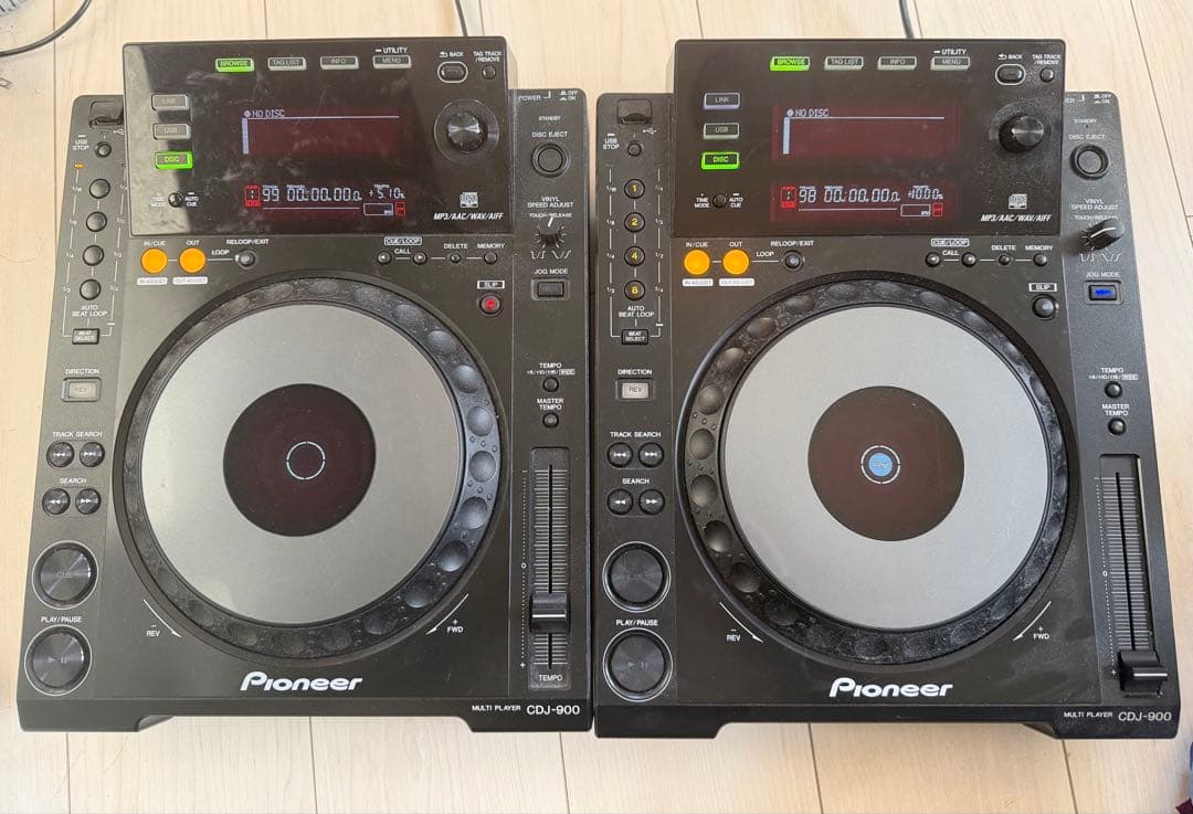 Pioneer CDJ-900 2台セット Pioneer DJ ( パイオニア ) CDJ-900NXS DJ用マルチプレーヤー2台セット