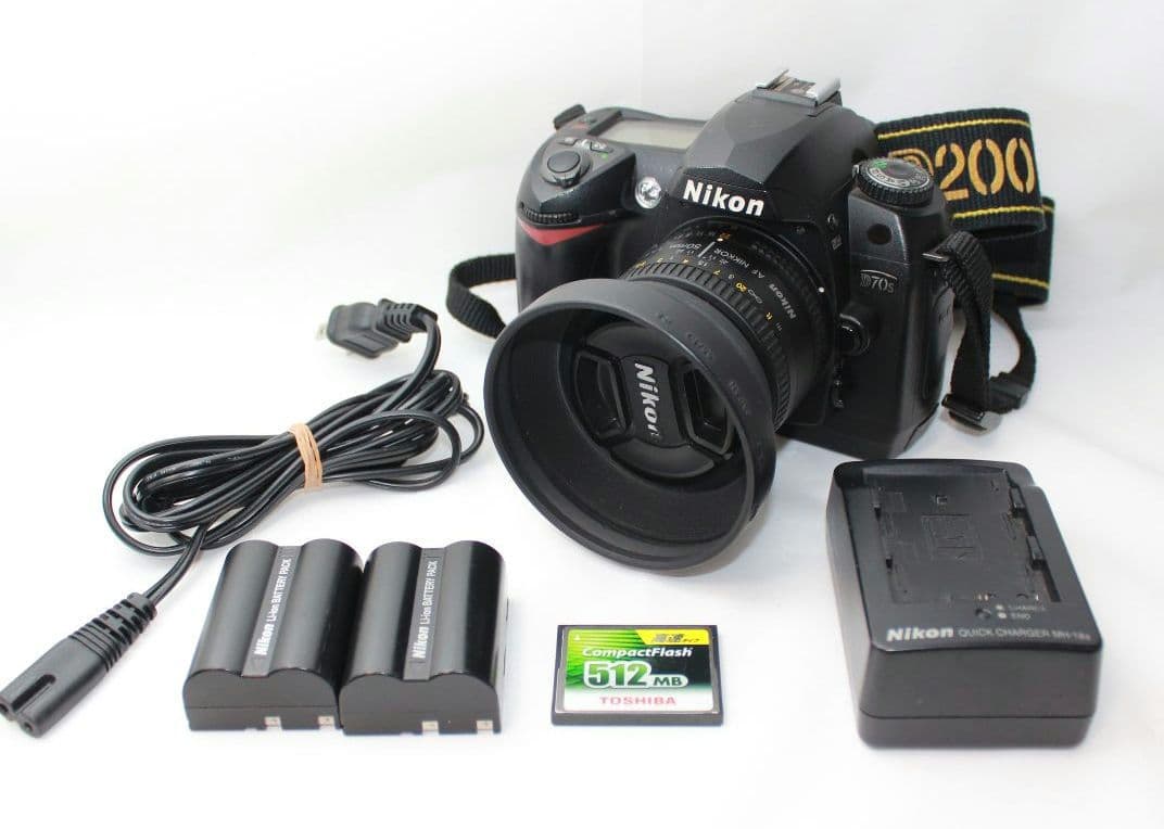 ✨匿名配送✨Nikon D70s ボディ 50mm単焦点レンズ セット ✨匿名配送✨Nikon D70s ボディ 50mm単焦点レンズ セット - メルカリ