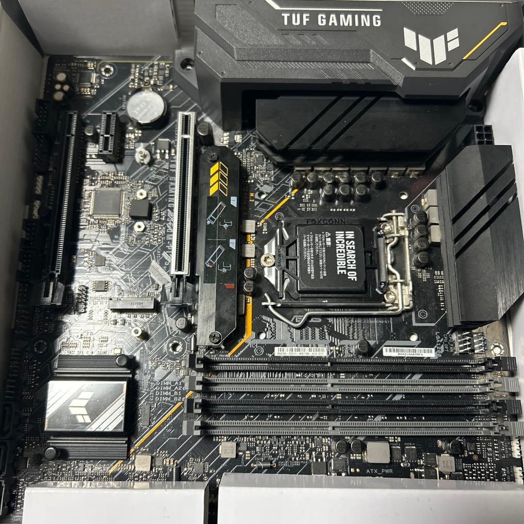 Intel Core i5-11400FとB560M-PLUSマザーボードセット