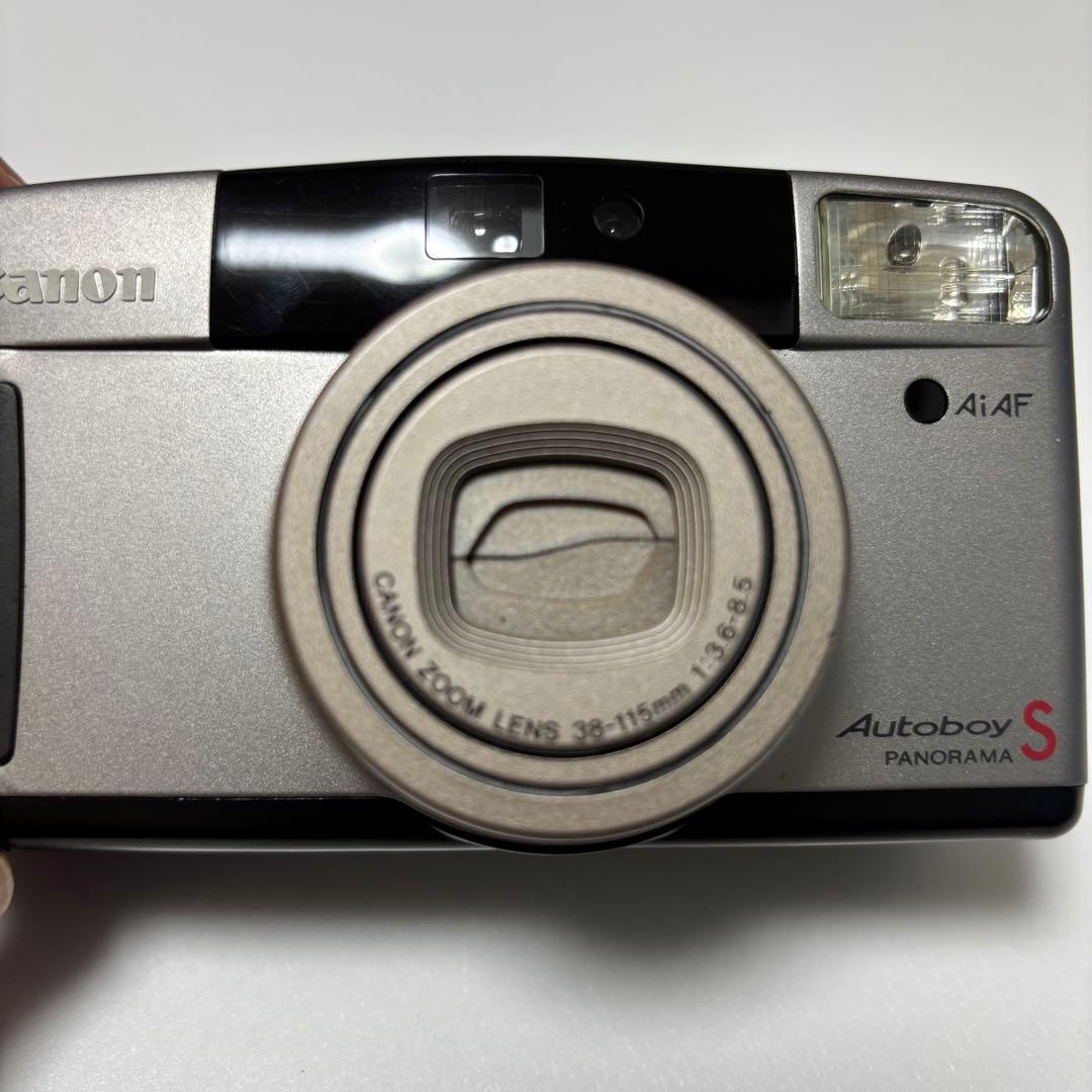 フィルムカメラ Canon Autoboy S Panorama 38-115 F3.6-8.5