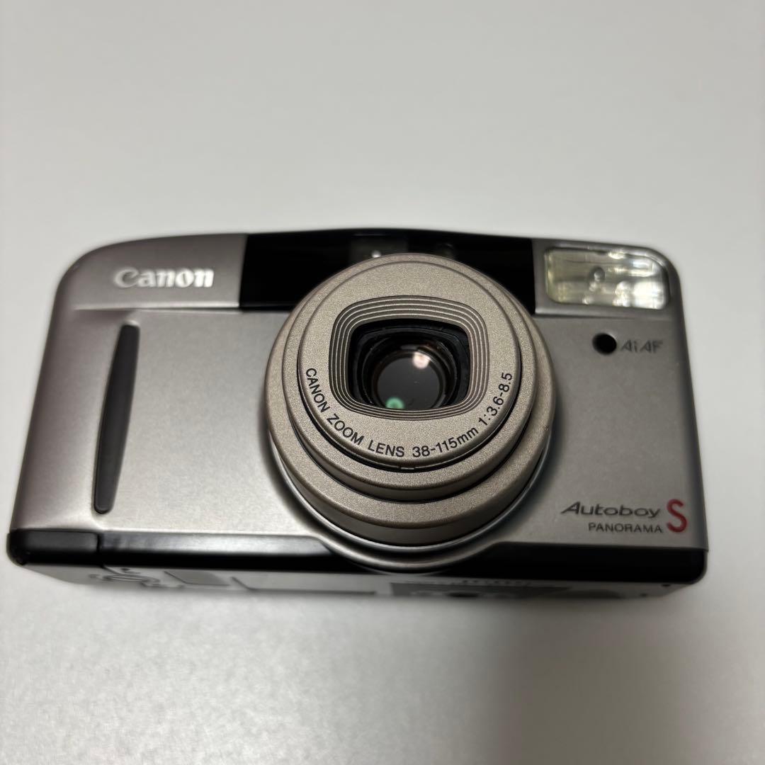 フィルムカメラ Canon Autoboy S Panorama 38-115 F3.6-8.5