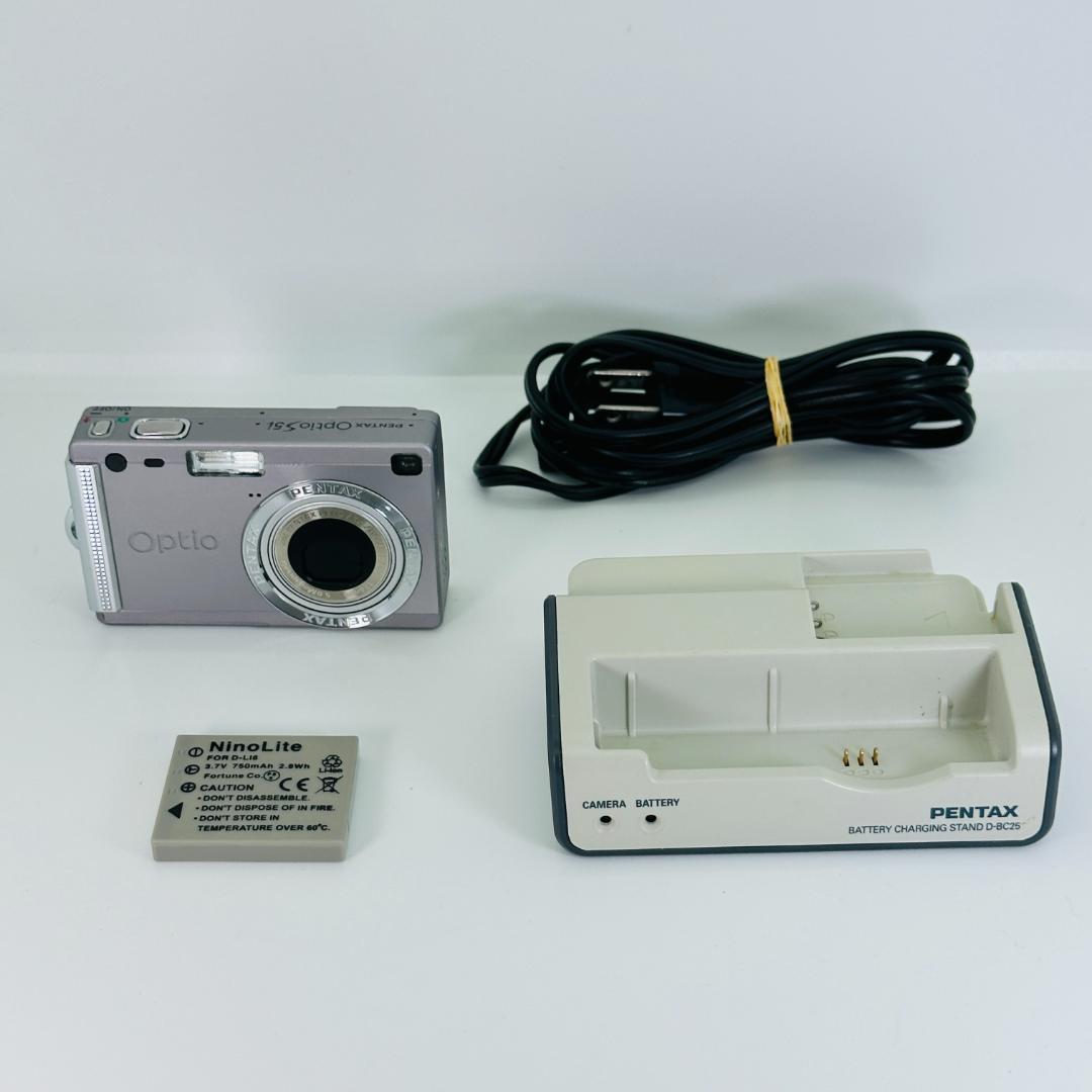 美品】PENTAX Optio S5i シルバー - メルカリ