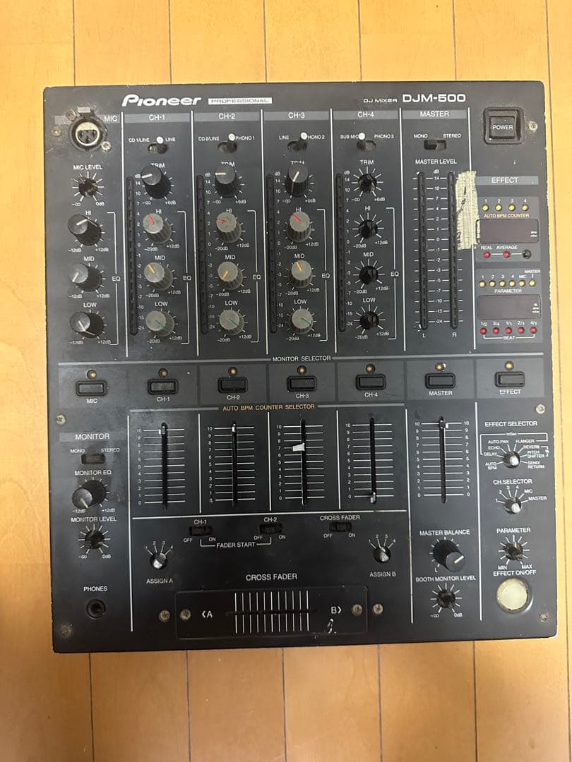 Pioneer DJM-500 DJミキサー Amazon.co.jp: パイオニア(Pioneer) プロフェッショナル用DJミキサー