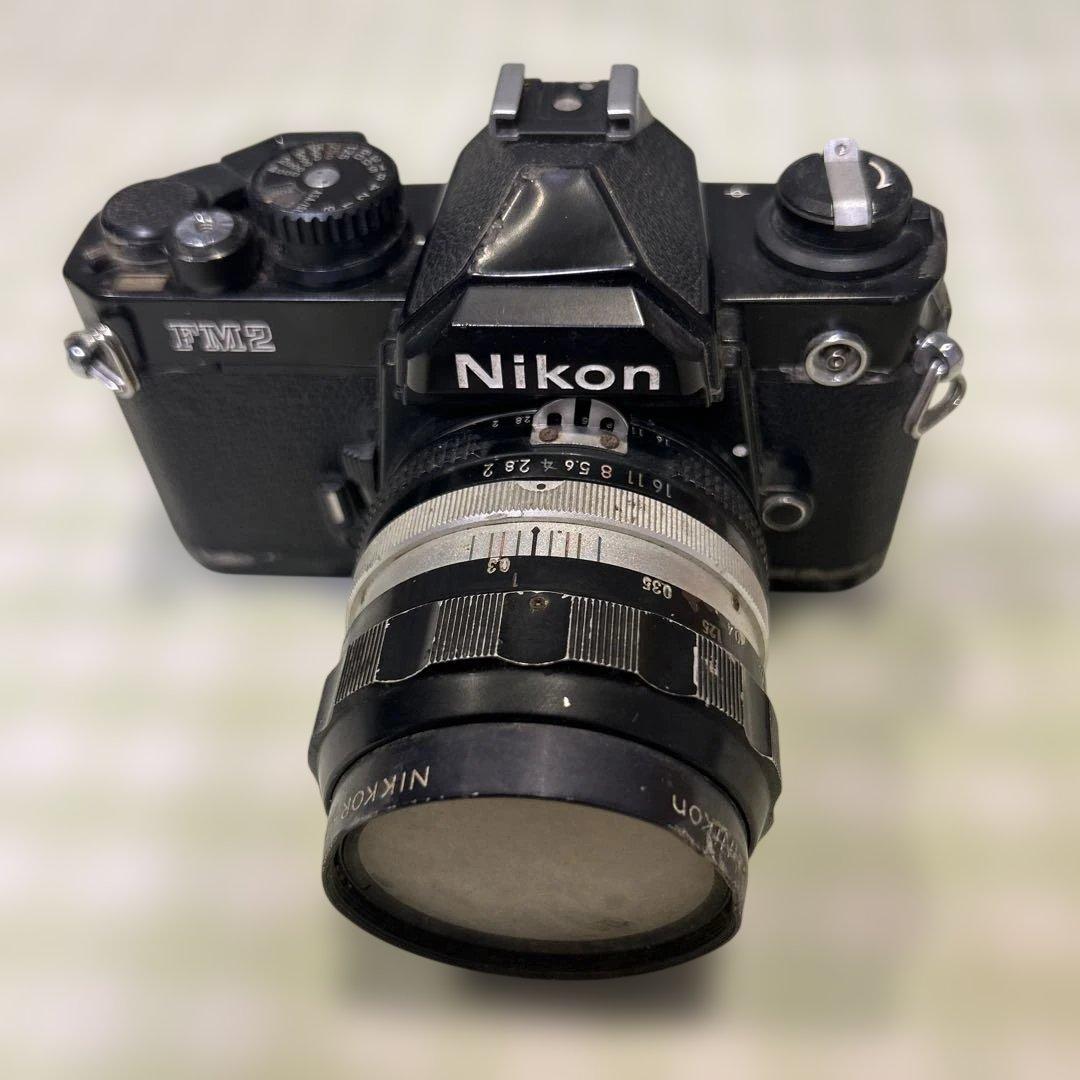 Nikon FM2 一眼レフカメラ NIKKOR 50mm f/2 ジャンク - メルカリ