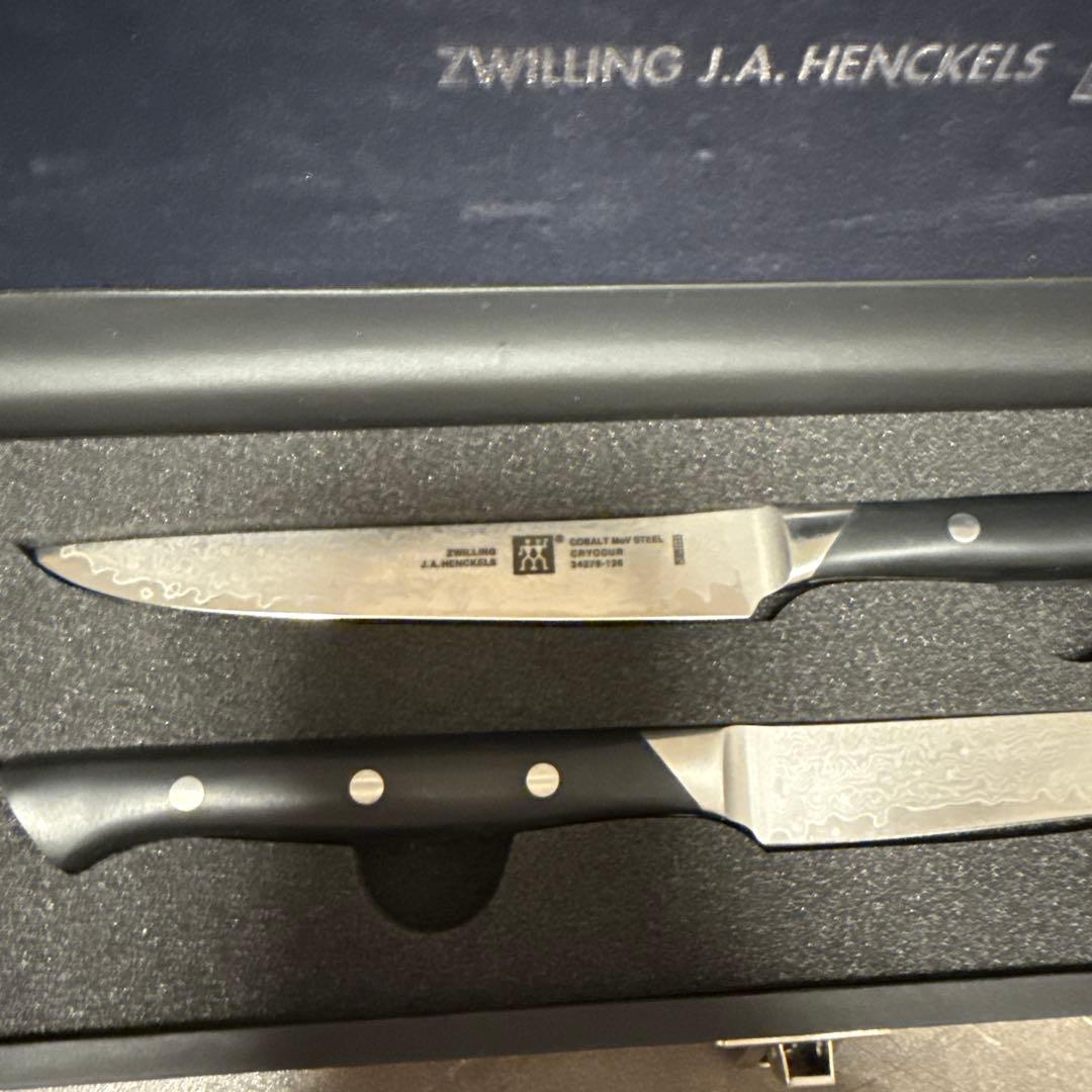 やまだまん様専用ZWILLING ダマスカス鋼 ペティナイフ ステーキナイフ