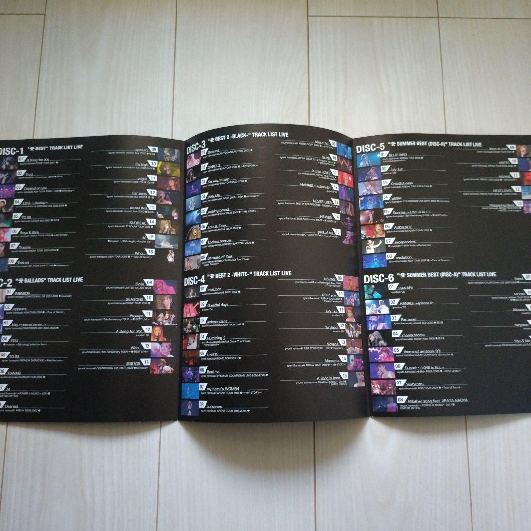 浜崎あゆみ『BEST LIVE BOX 』ファンクラブ受注生産 7枚組 - メルカリ