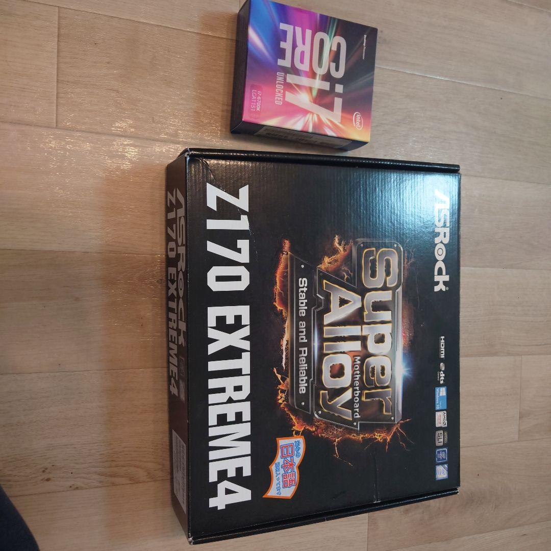 グラフィックボード・グラボ・ビデオカード Z170 EXTREME4 + Intel Core i7-6700K Amazon | ASRock Intel Z170チップセット搭載 ATXマザーボード Z170