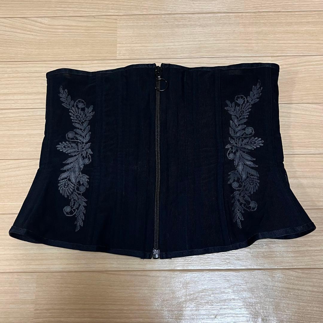 元鈴木さんコルセット シレーヌ L 黒蝶貝　EnchantedCorset コルセット | Sirene（シレーヌ）| Enchanted Corset by Pinup Closet