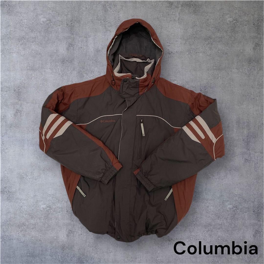 00s Columbia mountain jacket 茶色 テック系 y2k - メルカリ