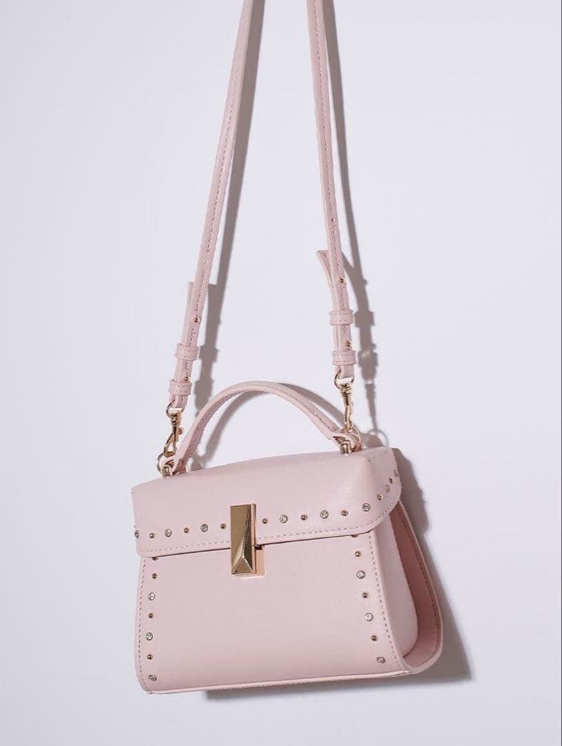 CELFORD リュタン ビジュースタッズポシ I\" L LPINK/F リュタン】ビジュースタッズポシェット | セルフォード(CELFORD