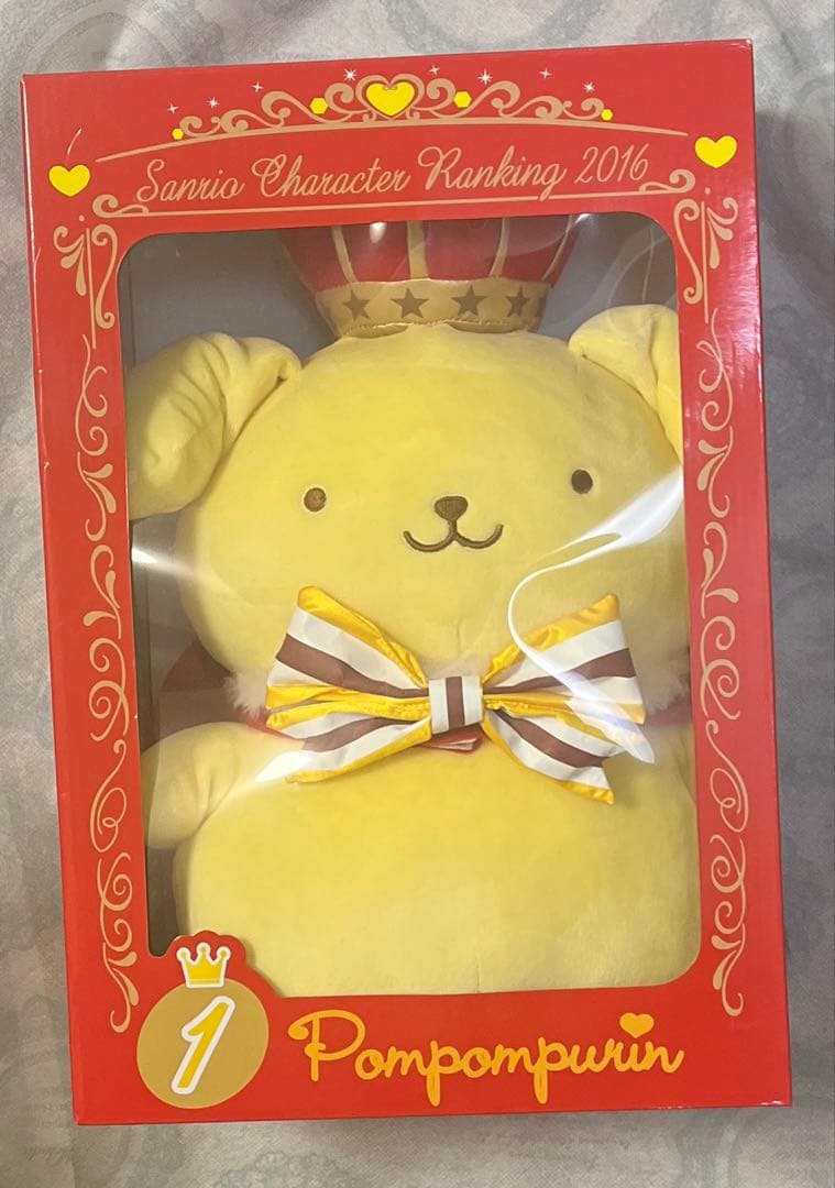 大特価‼️【ほぼ新品・超絶レア】ポムポムプリン　Loppi 　キャラクター大賞 大特価‼️【ほぼ新品・超絶レア】ポムポムプリン Loppi キャラクター大賞