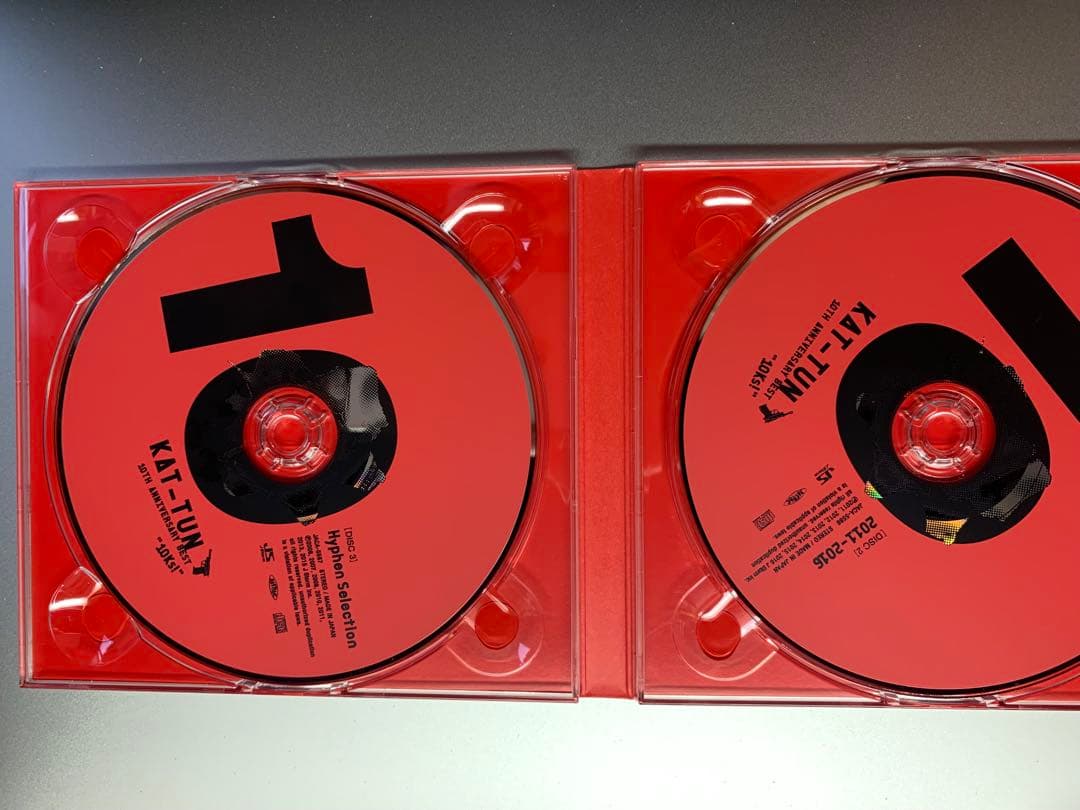 KAT-TUN 10TH ANNIVERSARY BEST -10ks! 初回盤