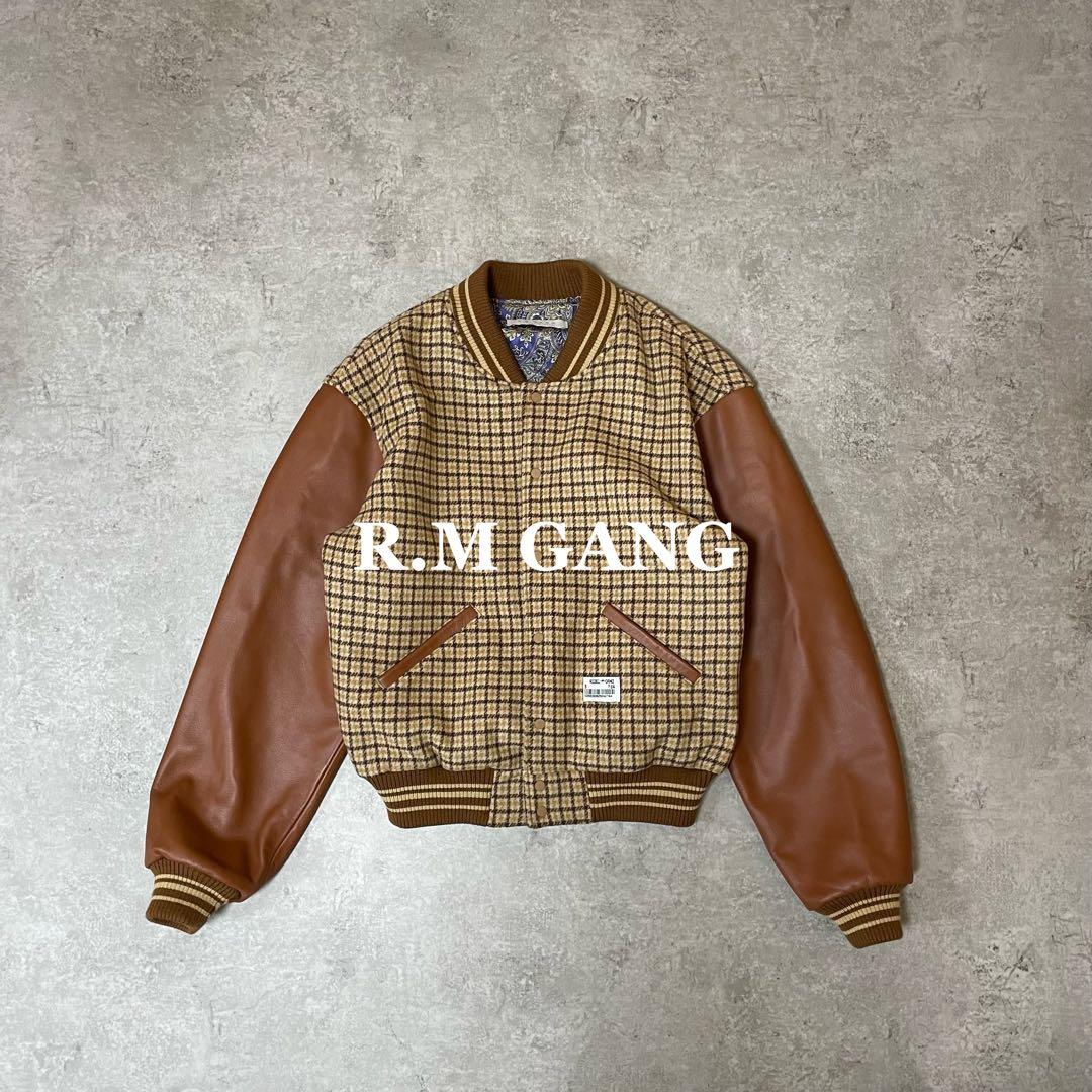 R.M GANG 高橋ラムダ Versity Jacket スタジャン F - メルカリ
