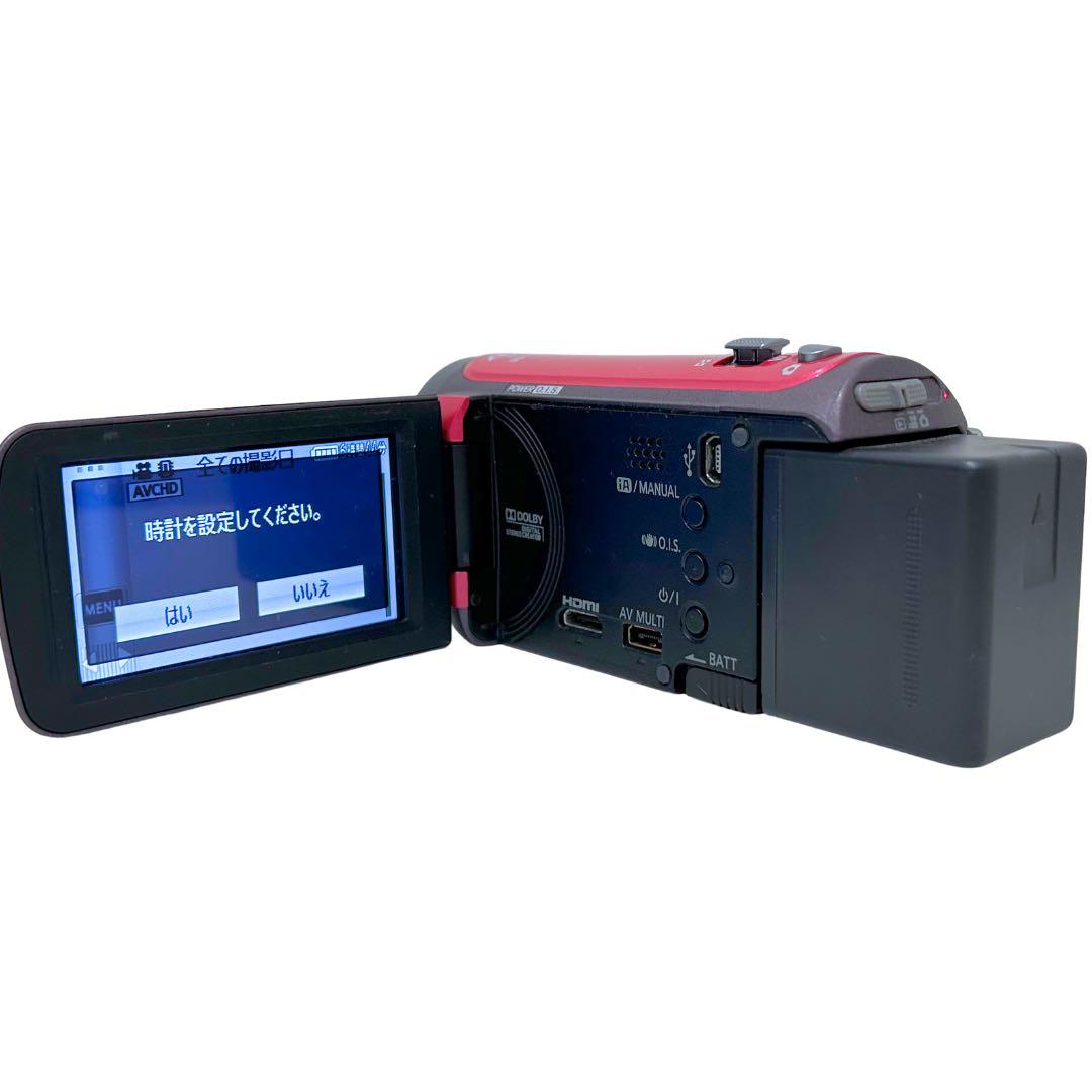 美品】Panasonic HDC-TM45 レッド／ビデオカメラ32 GB内蔵 - メルカリ