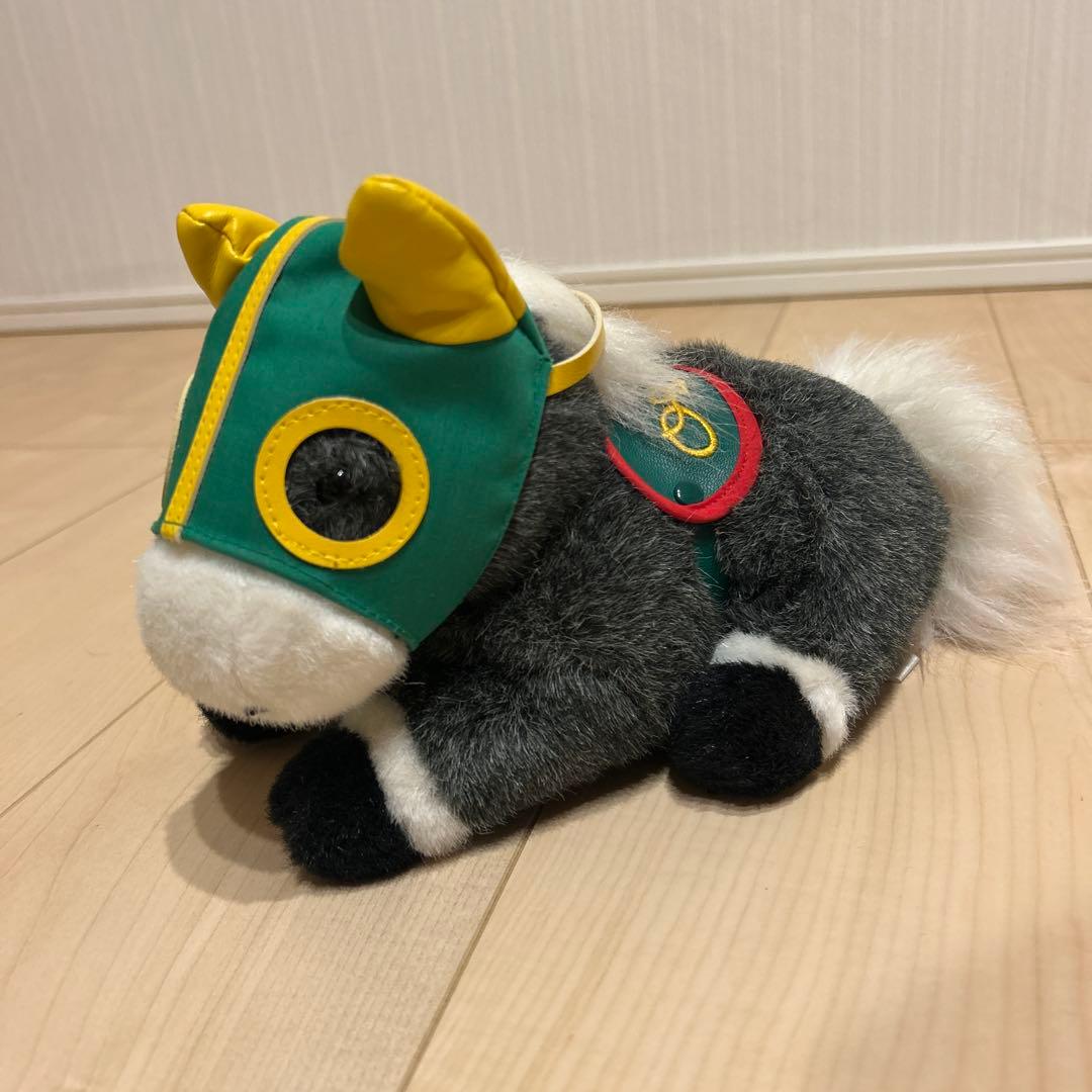 レアアイテム】オグリキャップぬいぐるみ/ AVANTI/ メンコ付き - メルカリ