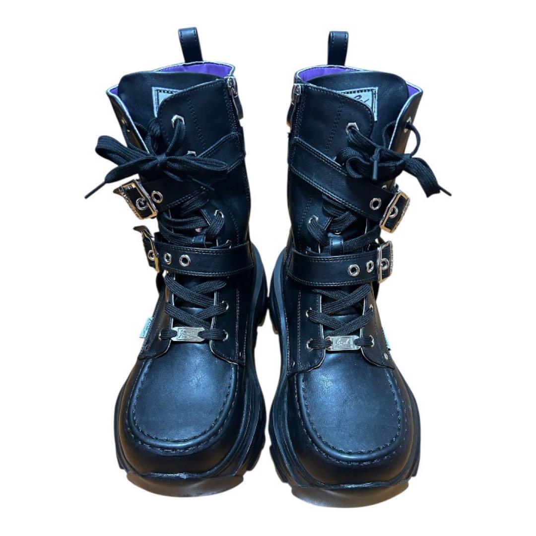 ヨースケ YOSUKE 厚底ブーツ ソール高さ8cm パンク 地雷系 Y2K - メルカリ