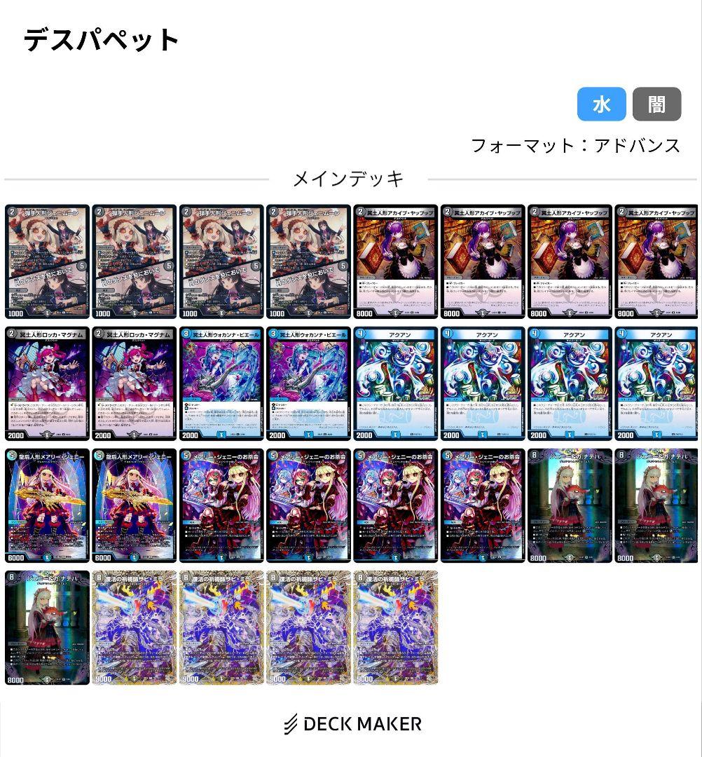 デスパペットデッキパーツおまけ付き - メルカリ