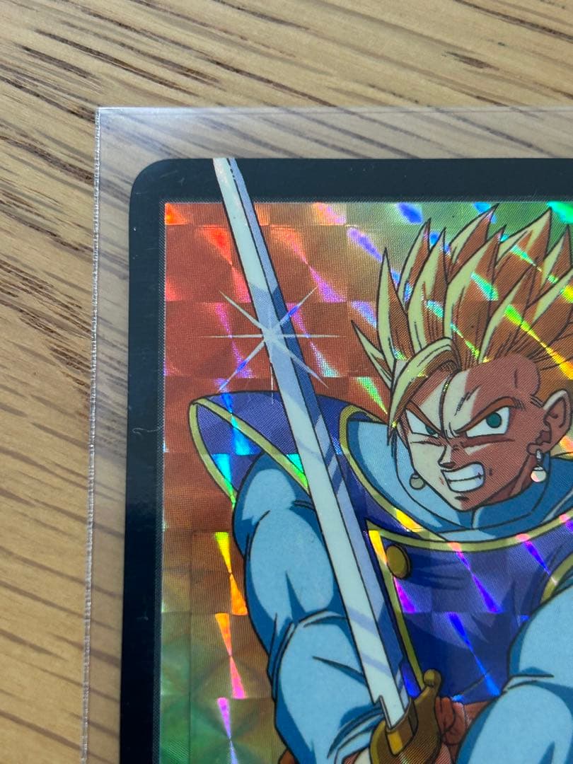 希少 未剥がしプリズムエラーカード ドラゴンボールカードダスNo.155