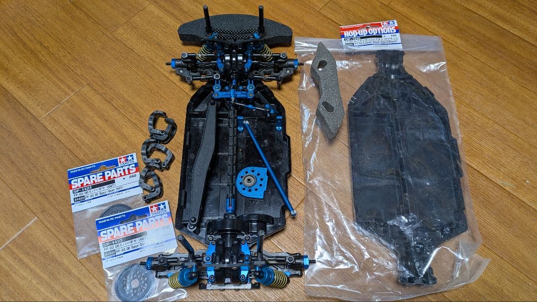 タミヤ　TT02SRX オプション予備パーツ タミヤ TT02SRX オプション予備パーツ タミヤ タミヤ TT-02 SRX 美品