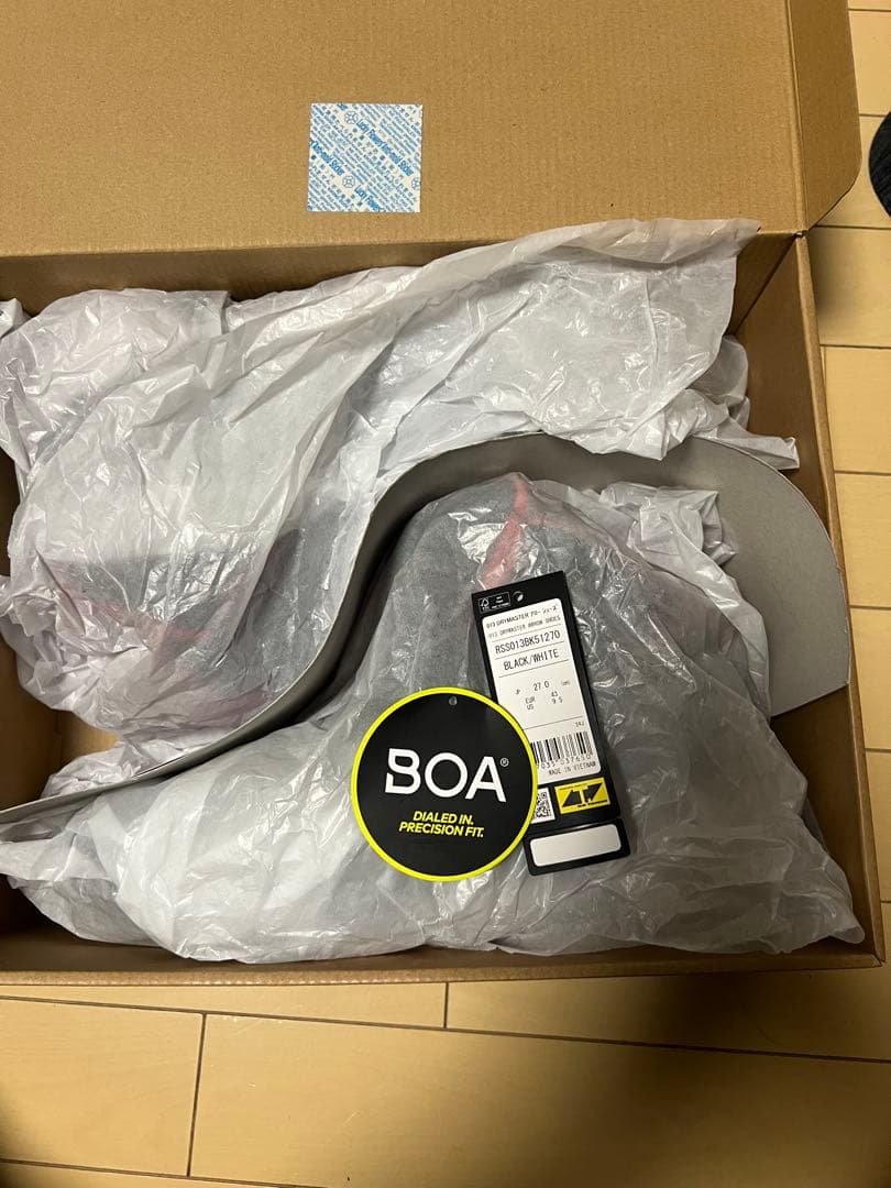 TAICHI RSS013 バイク用靴 27.0cm ブラック/ホワイト