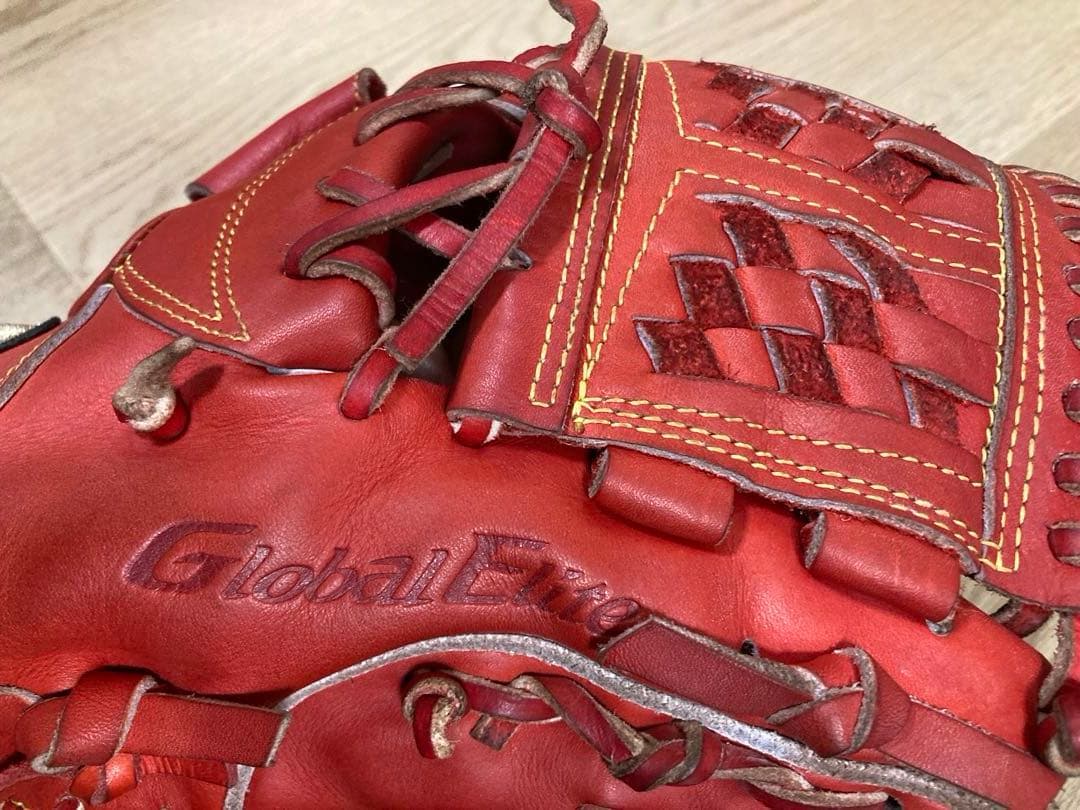 てるてる坊主様 硬式内野手グローブ ミズノグローバルエリートMM型