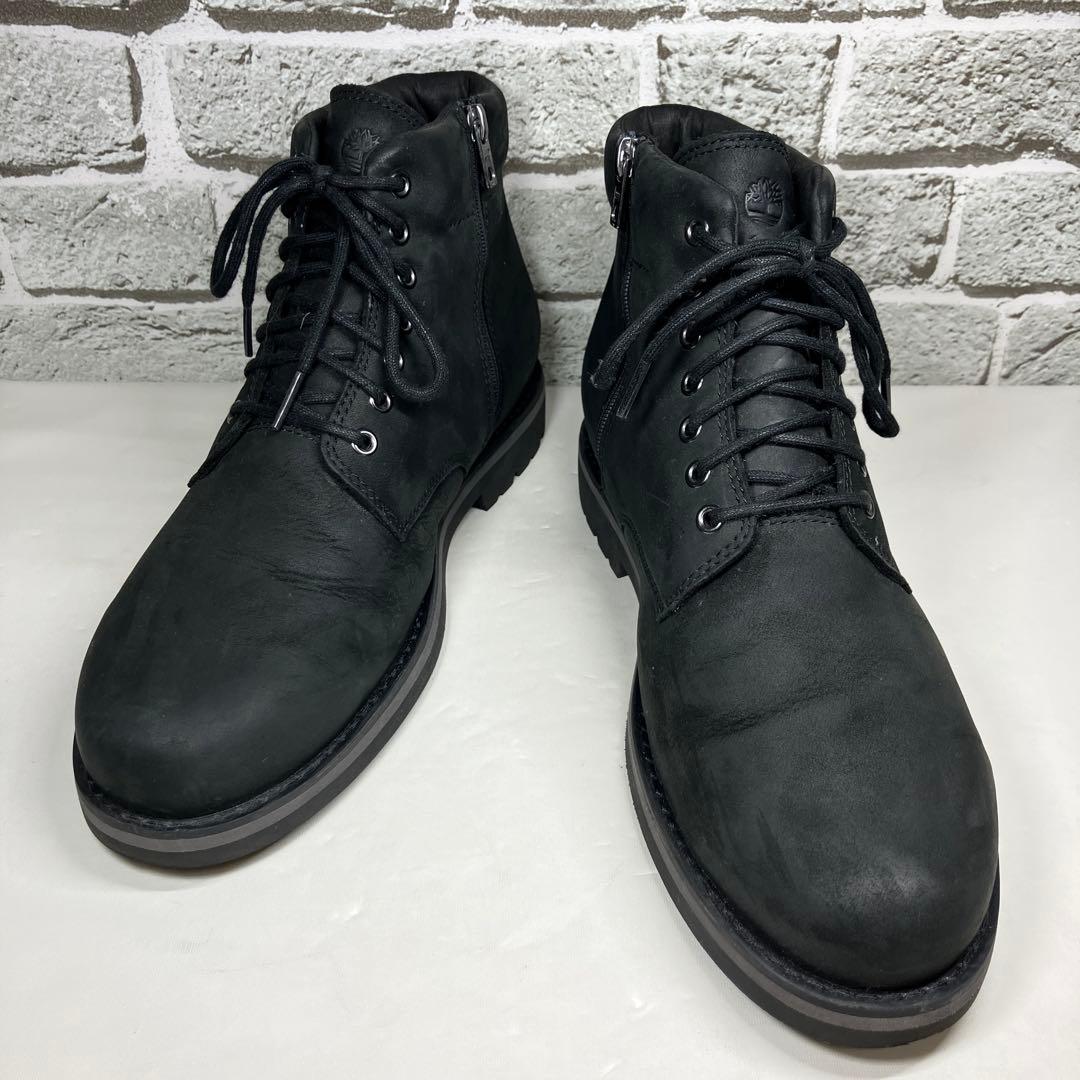 美品】Timberland オールデン ブルック ジップ アップ ブーツ 黒