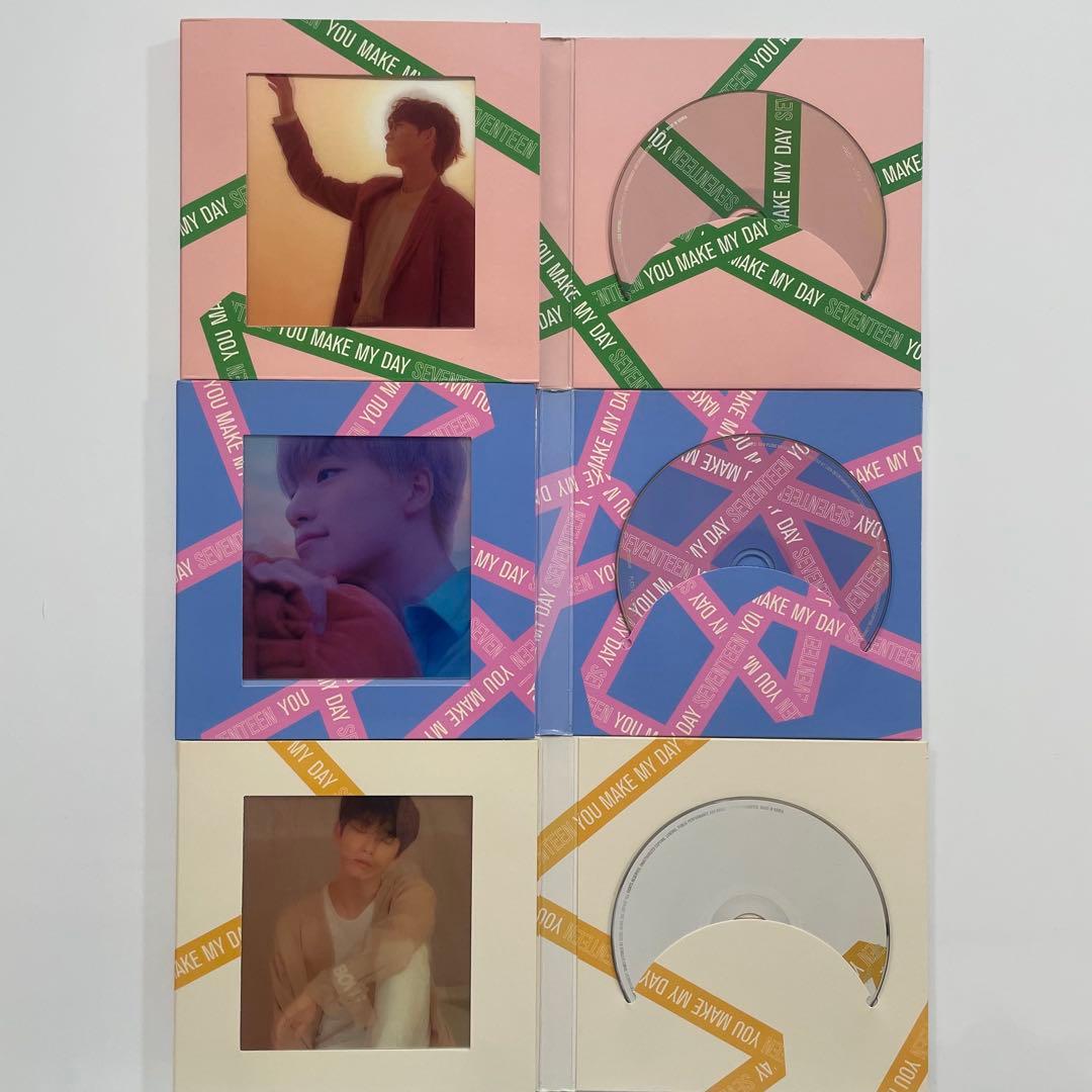 SEVENTEEN 開封済アルバム まとめ売り 一部トレカ付き - メルカリ