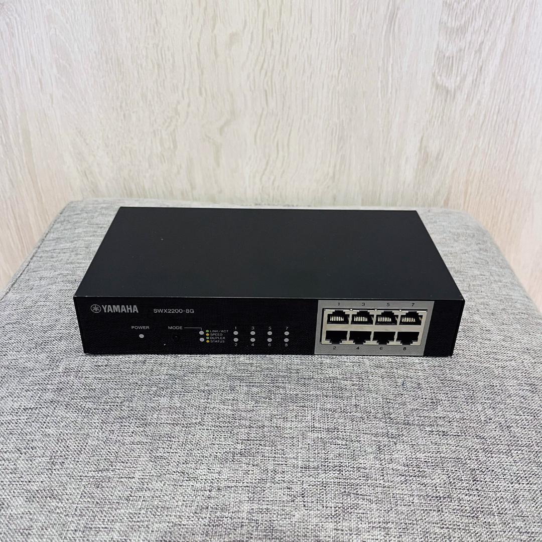 YAMAHA SWX2200-8G スマートL2スイッチ 中古美品 007 - メルカリ