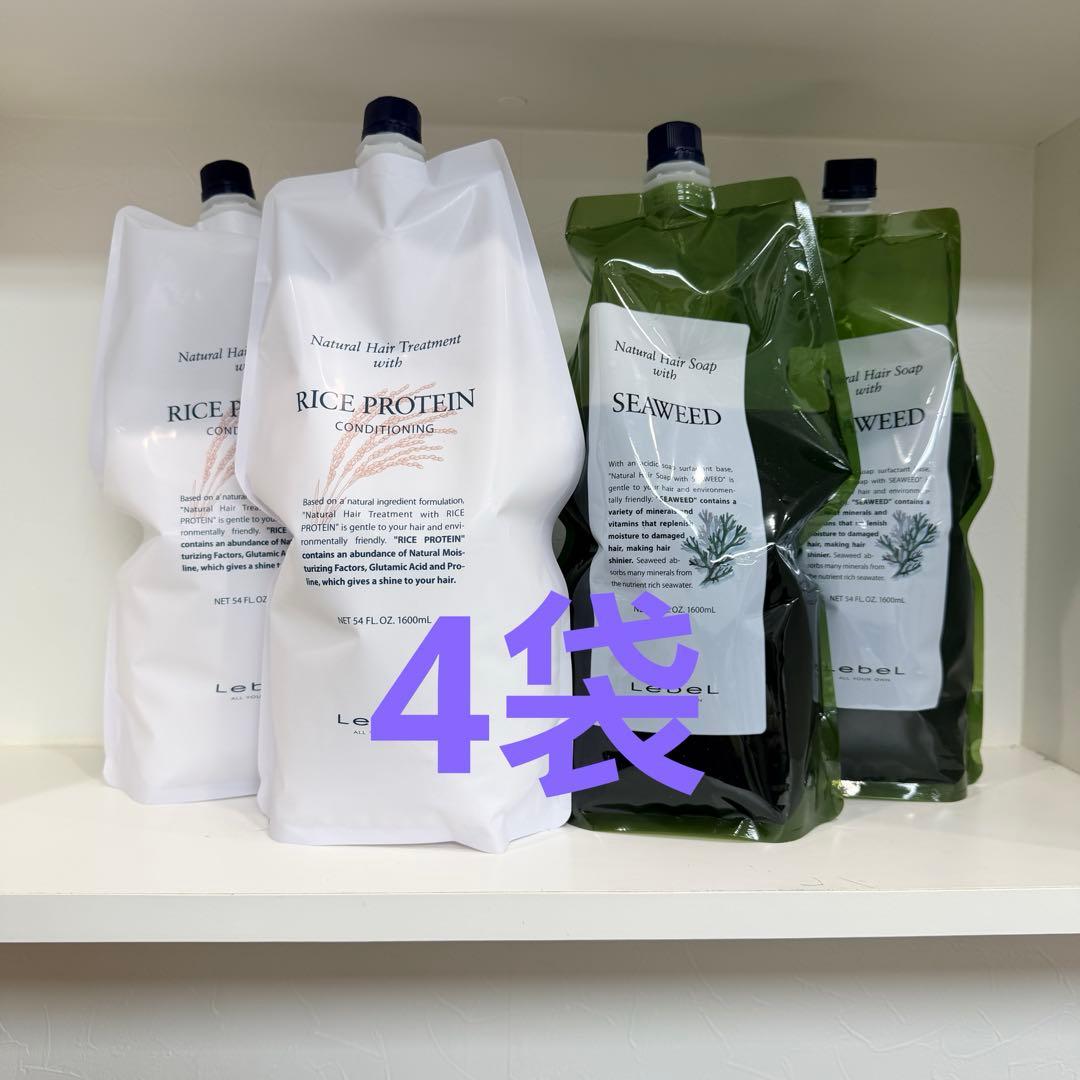 ルベル ナチュラルヘアソープ シーウィード シャンプー+トリートメント Amazon | 【定番セット】 ルベル(LebeL) ナチュラルヘアソープ ウィズ