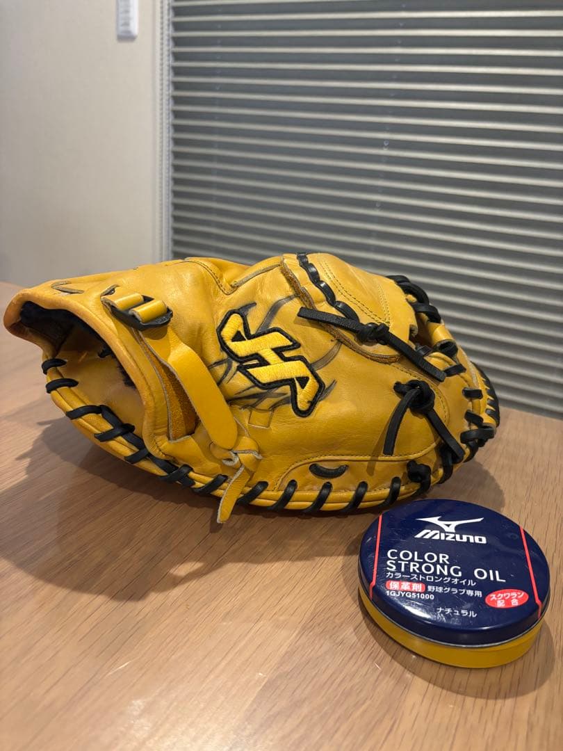 ハタケヤマ　キャッチャーミット　オイルつき ぐらぶ屋オリジナル hatakeyama ハタケヤマ 硬式キャッチャーミット