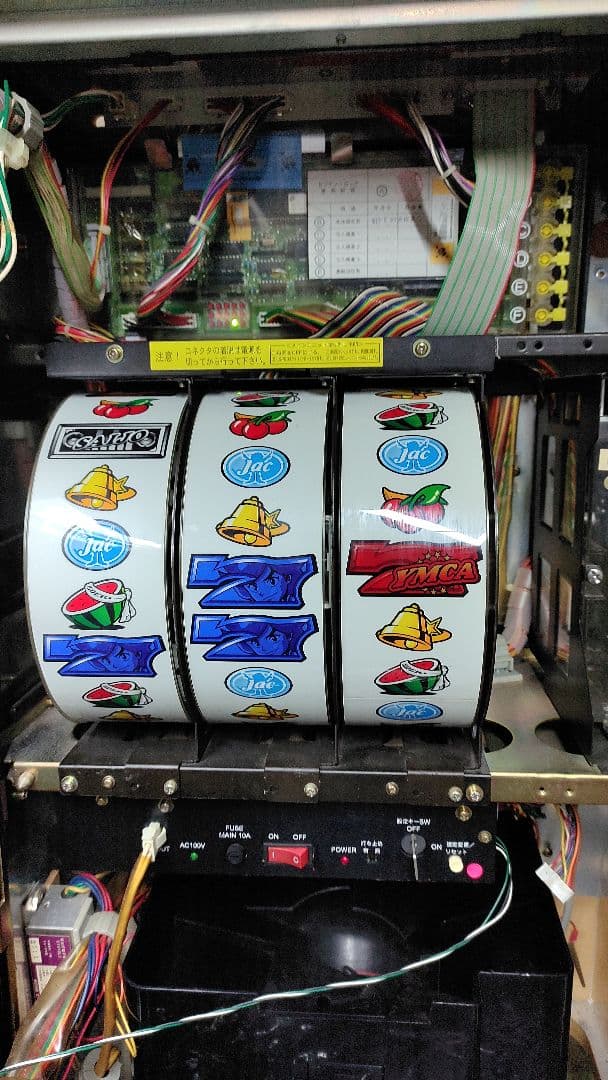 超レア！パチスロ実機！4号機！西城秀樹！ヒデキに夢中！コイン不用機