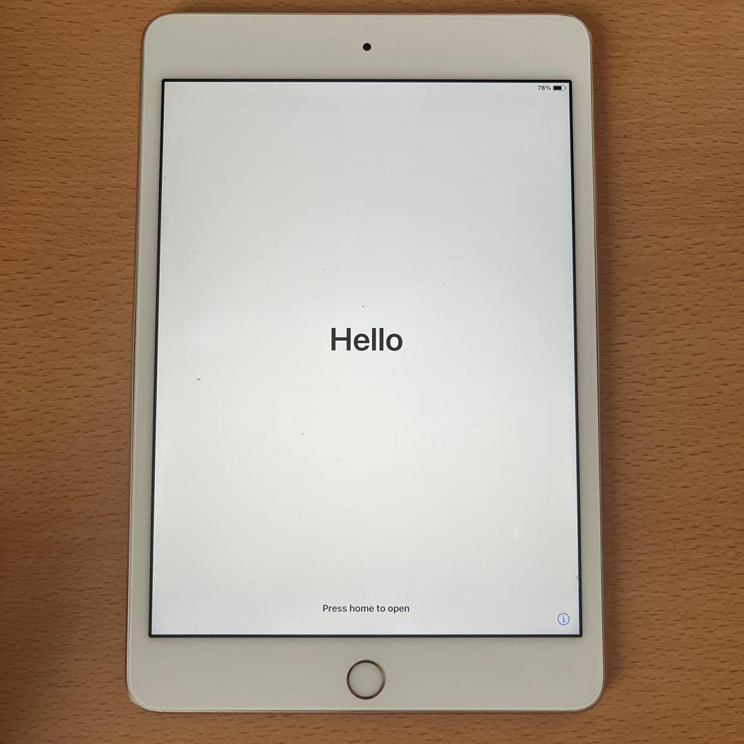 iPad mini 4 ホワイト 128GB 本体 iPad Mini 4th Generation 128gb White For Parts Or Repair Please