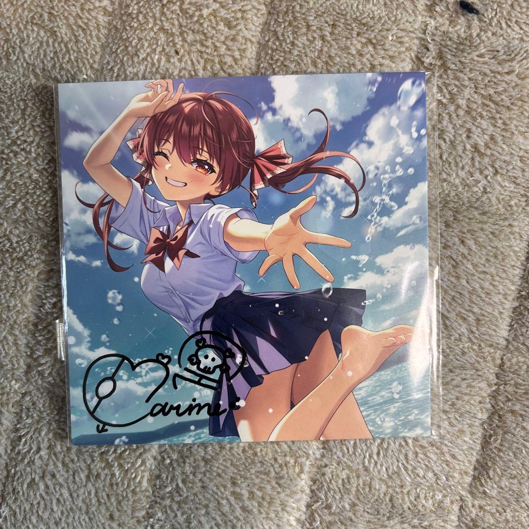 宝鐘マリン 直筆サイン入りアナザージャケット - メルカリ