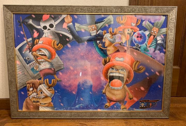 ワンピース チョッパー桜ジグゾーパズル1000ピース 額付き - メルカリ