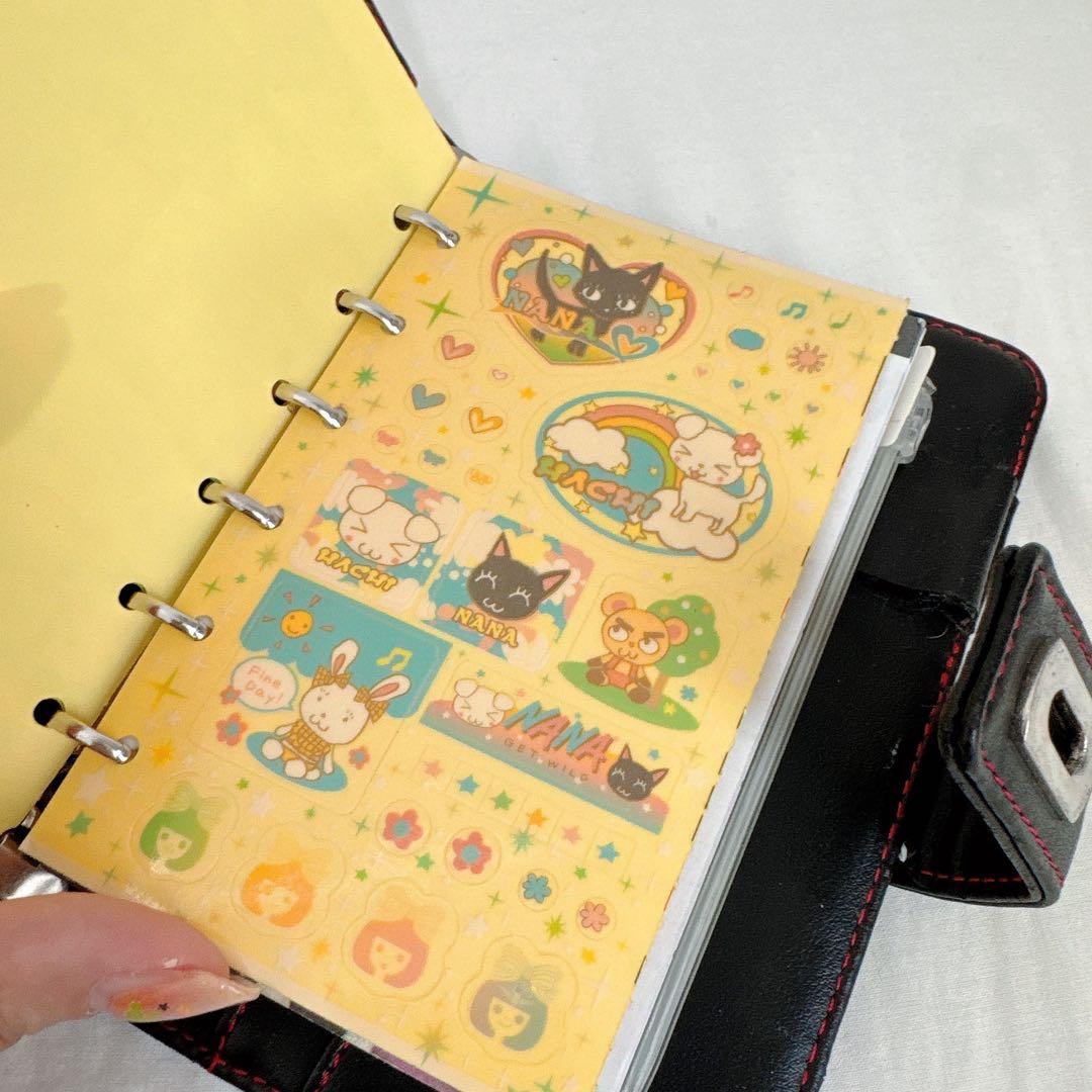 NANA 矢沢あい システム手帳(6穴バインダー) クッキー付録 - メルカリ
