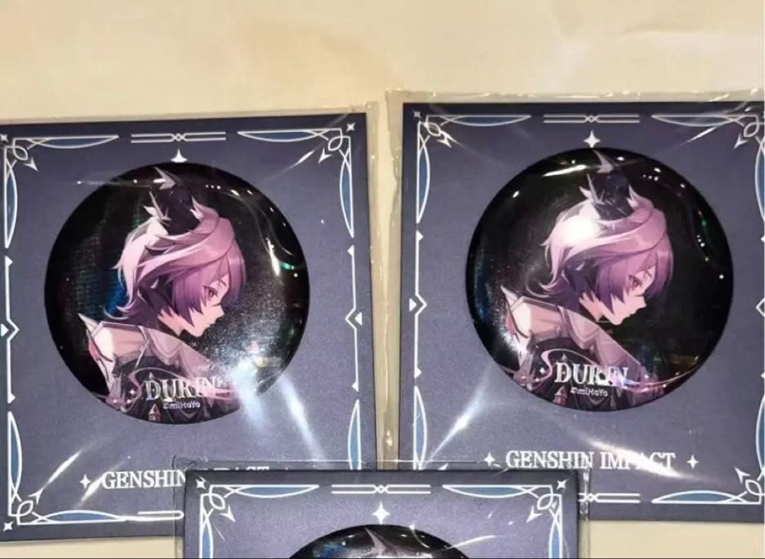 公式正規品 ドゥリン 缶バッジ 2点 原神 空月の歌 - メルカリ