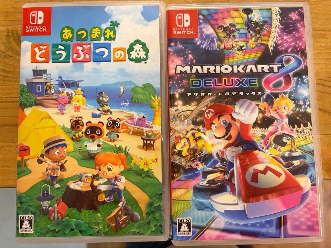 Switch マリオカート8 どうぶつの森　ソフトセット 新品 未開封 マリオカート8 あつまれどうぶつの森 Switchソフトセット