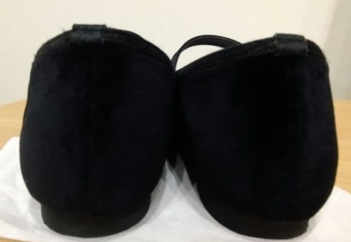 ルタロン　スクエアソフトメリージェーン 　ブラック 23.5cm