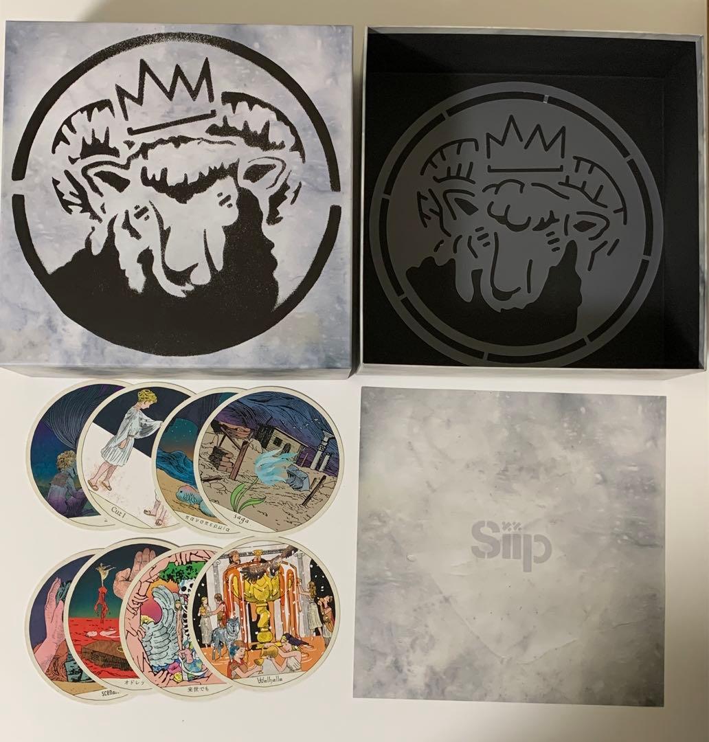 Siip】完全生産限定BOX の外箱・ステンシルシート・タロットカード8枚