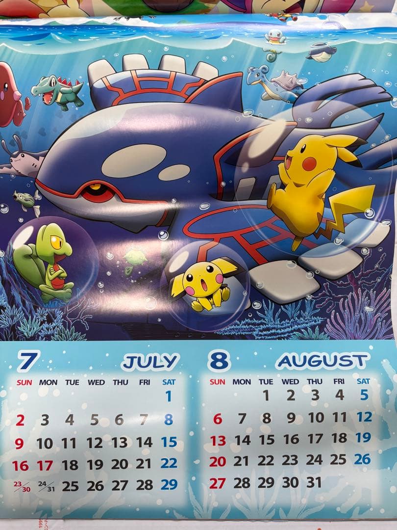 ポケットモンスター2006年壁掛けカレンダー - メルカリ