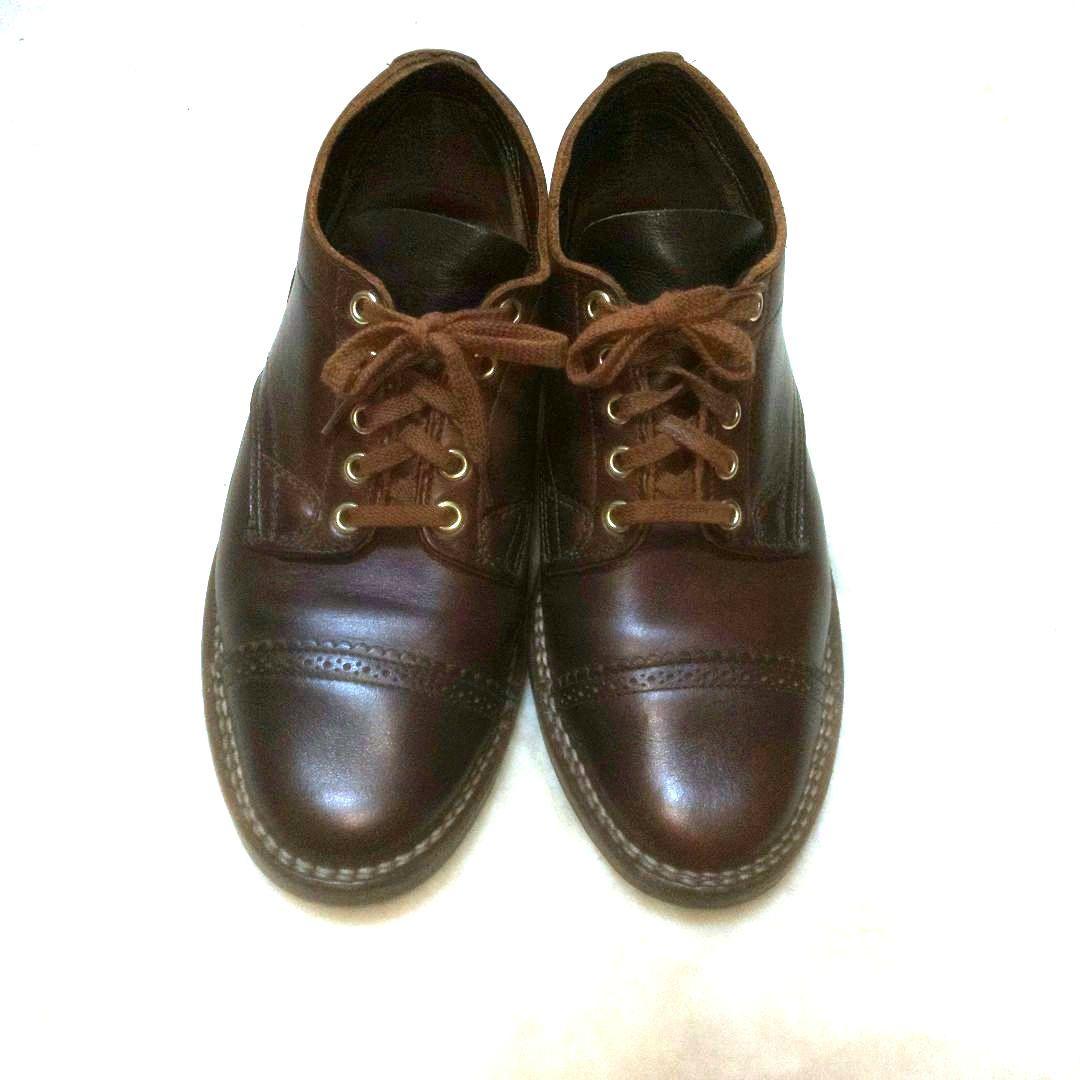 viberg オックスフォード 7 ブラウン キャップトゥ 5ホール - メルカリ