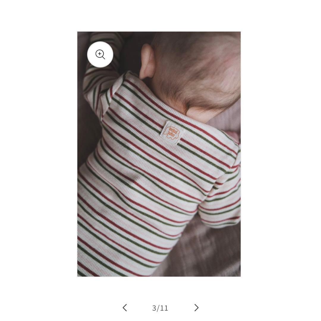 melted butter RIB BODYSUIT & BONNET セット - メルカリ