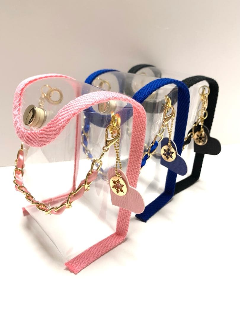 めろんぜりー様専用 すのチルソフビポーチ ピンク 青 黒 SnowManチル